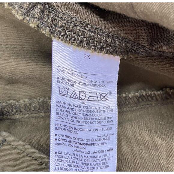 Old Navy 3X Green High-Waisted OGC Chino Pants - Picture 4 of 4